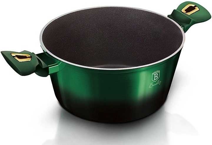 Berlingerhaus Sada nádobí s titanovým povrchem 10 ks Emerald Collection