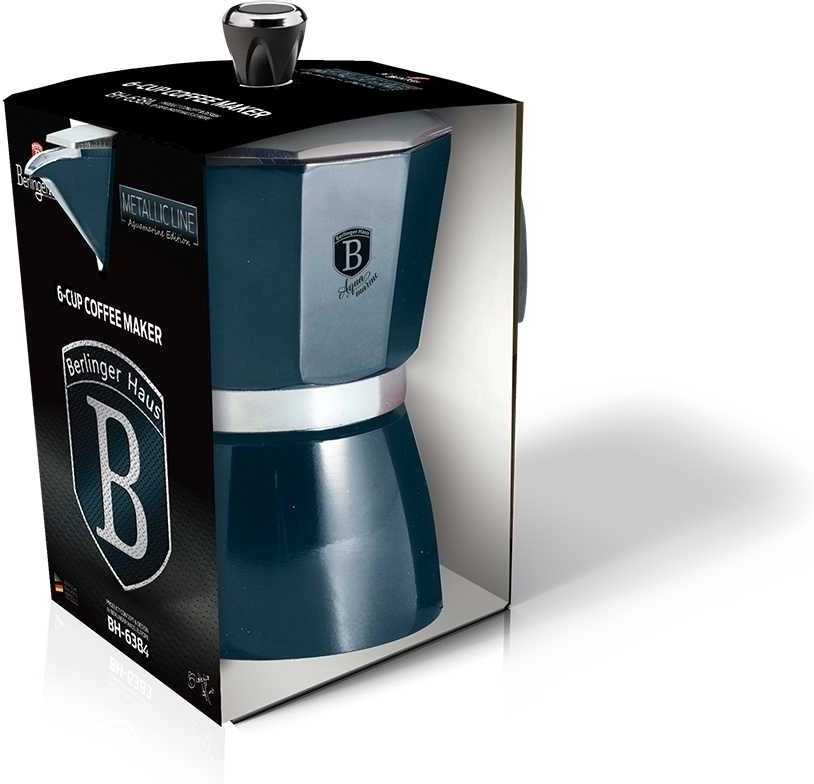 Berlingerhaus Konvice na espresso 6 šálků Aquamarine Metallic Line