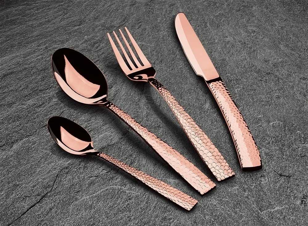 Berlingerhaus Sada příborů 24 ks nerez Rosegold Metallic Line