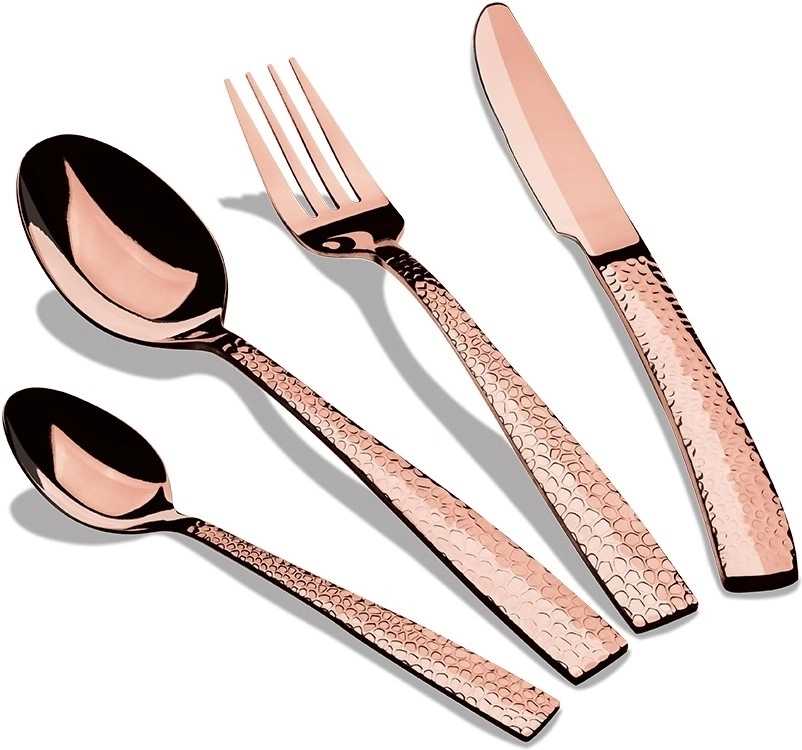Berlingerhaus Sada příborů 24 ks nerez Rosegold Metallic Line