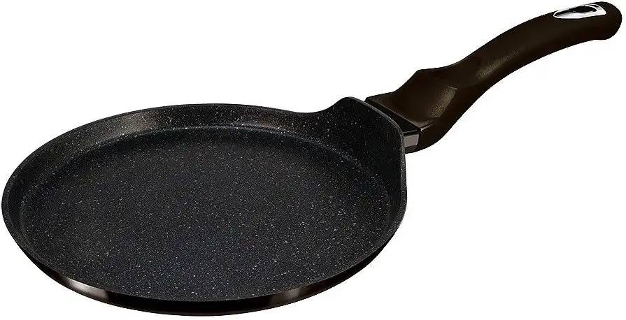 Berlingerhaus Pánev na palačinky s mramorovým povrchem 25 cm Shiny Black Collection