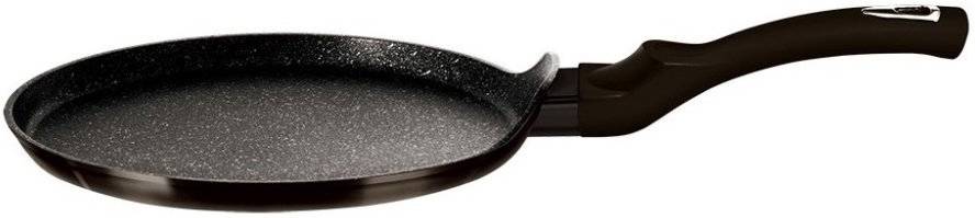 Berlingerhaus Pánev na palačinky s mramorovým povrchem 25 cm Shiny Black Collection