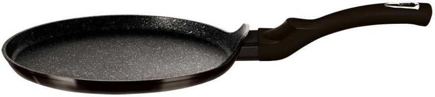 Berlingerhaus Pánev na palačinky s mramorovým povrchem 25 cm Shiny Black Collection