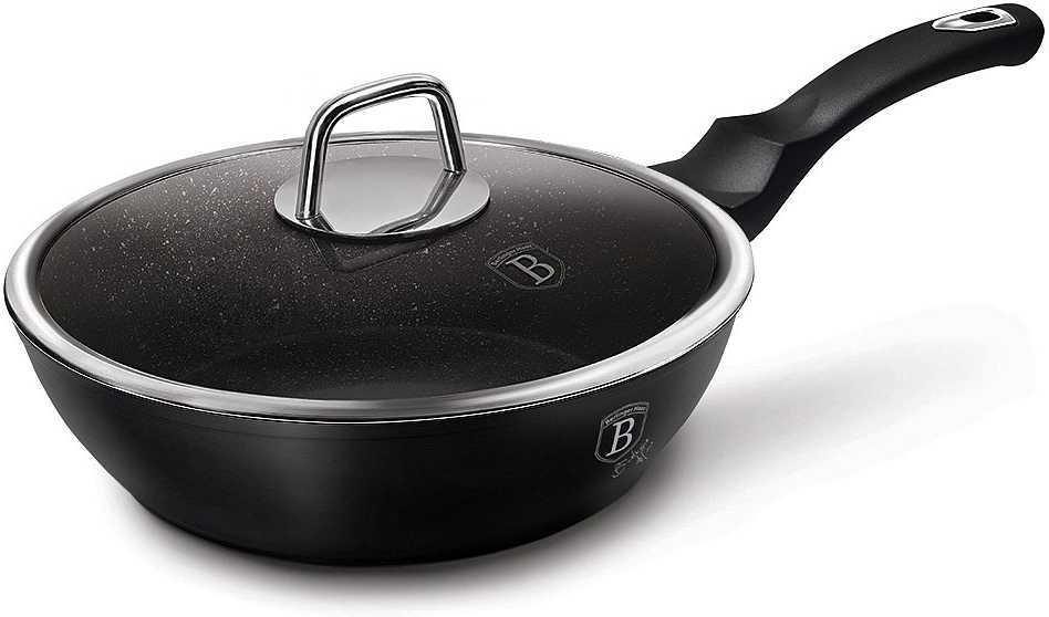 Berlingerhaus Pánev hluboká s poklicí 24 cm Black Silver Collection