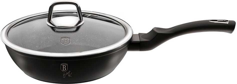 Berlingerhaus Pánev hluboká s poklicí 24 cm Black Silver Collection