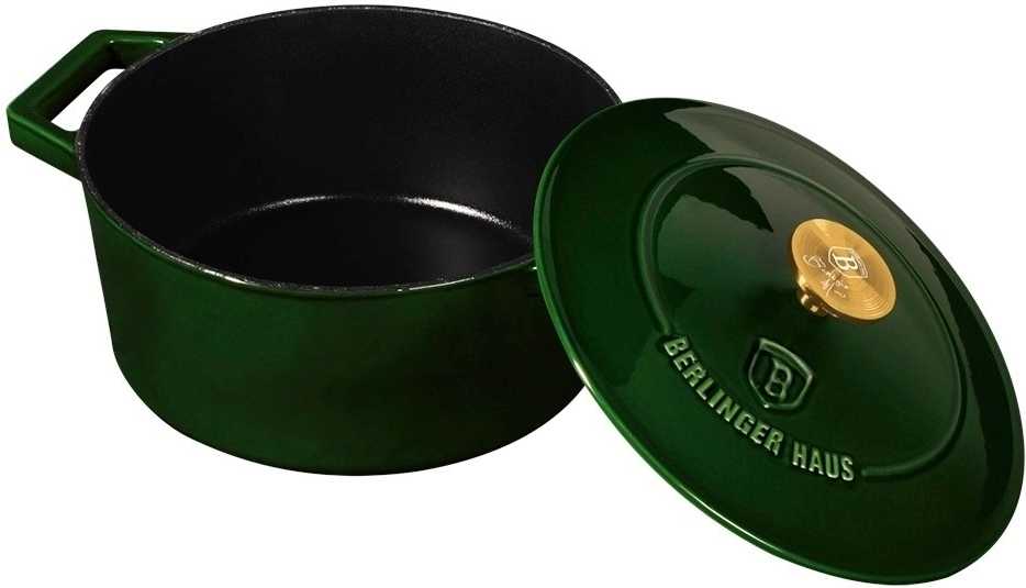 Berlingerhaus Pekáč s poklicí litinový 24 cm Emerald Collection