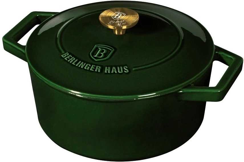 Berlingerhaus Pekáč s poklicí litinový 24 cm Emerald Collection