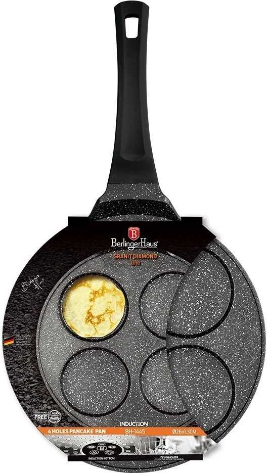 Berlingerhaus Lívanečník s mramorovým povrchem 4 ks Granit Diamond Line