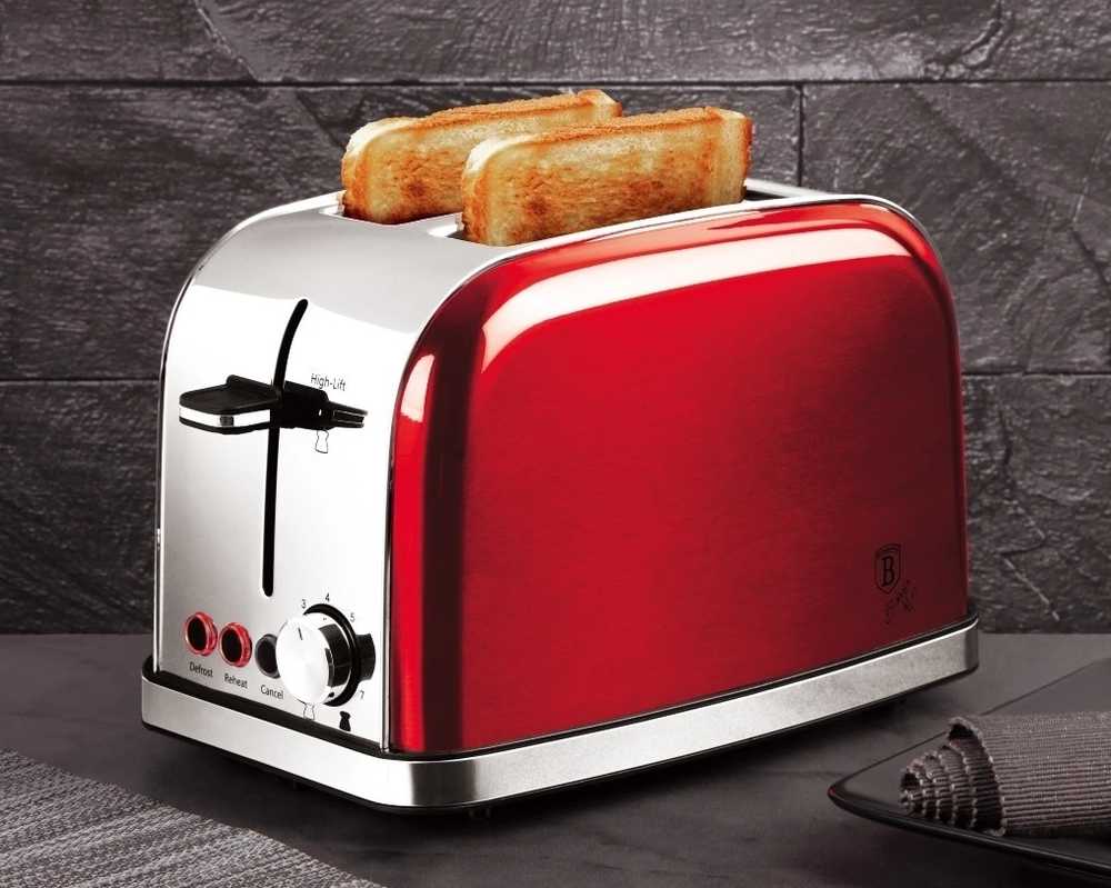 Berlingerhaus Topinkovač nerez Burgundy Metallic Line