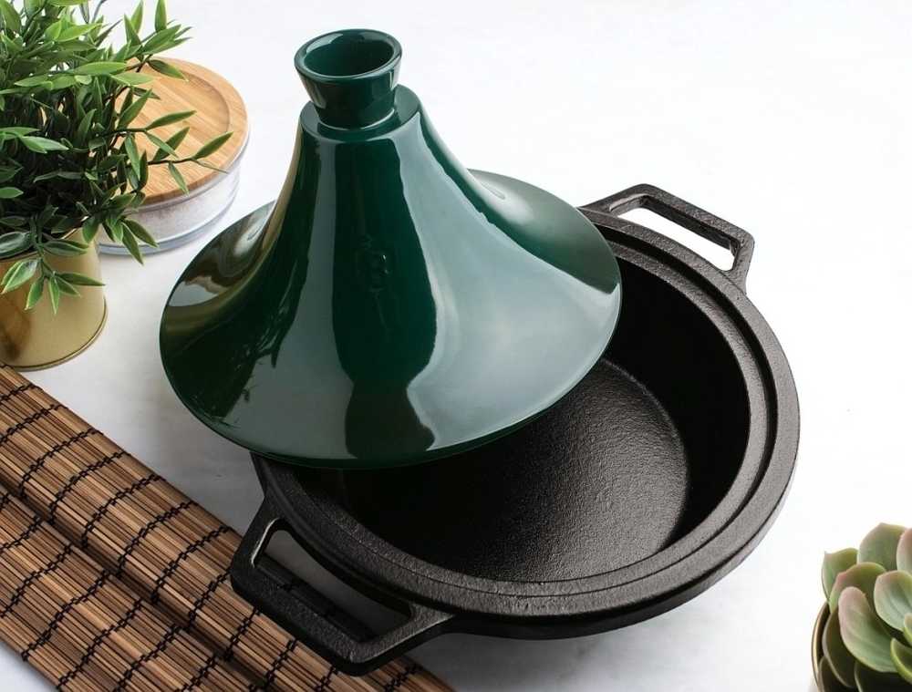 Berlingerhaus Tajine s víkem litinový 30 cm Emerald Collection