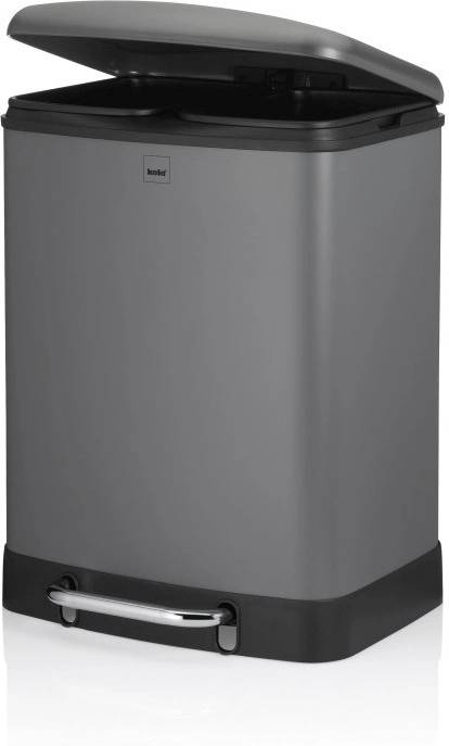 Kela Koš odpadkový Davino 24l, šedá