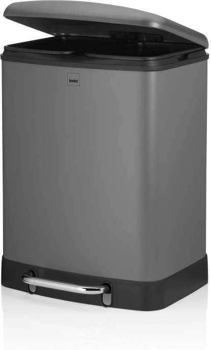 Kela Koš odpadkový Davino 24l, šedá