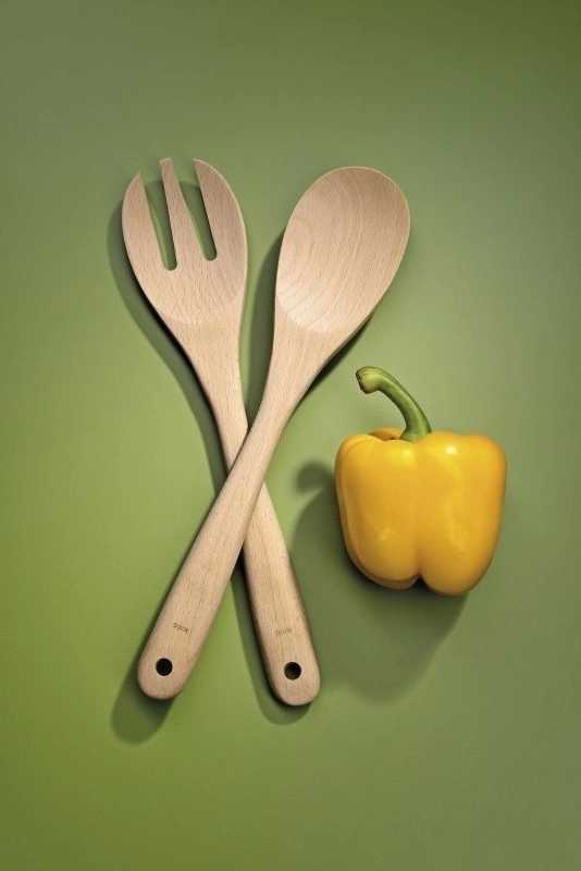 Kela Salátový příbor Calla, buk