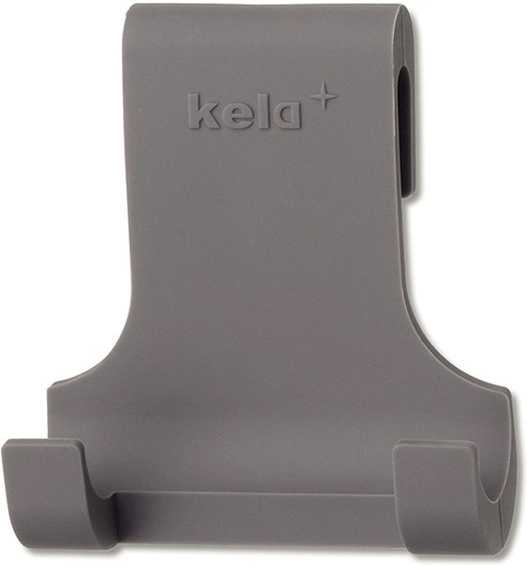 Kela Háček silikon Tim, tmavě šedá