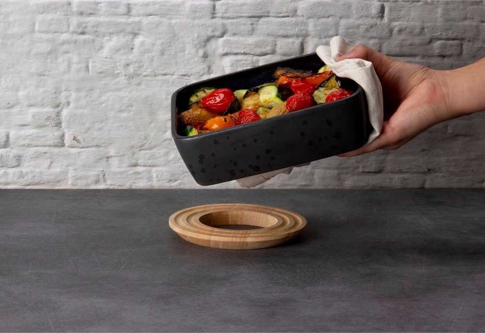 Continenta Podložka pod horké kulatá 21 cm, gumovník