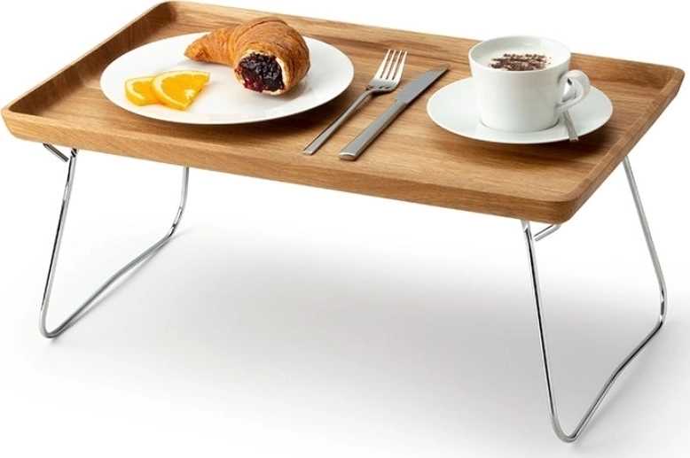 Continenta Podnos do postele 53 x 32 cm, dub