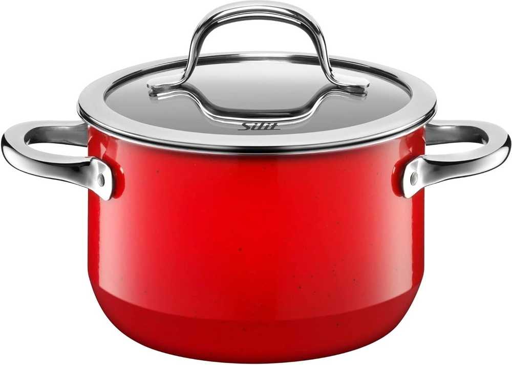 Silit Hrnec s poklicí Passion červený, 16 cm