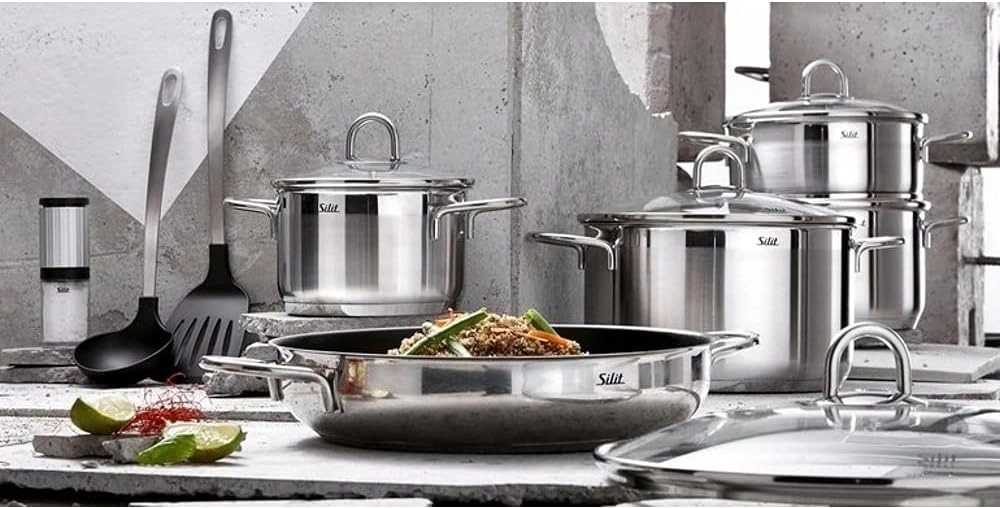 Silit Diamant Sada hrnců s rendlíkem Diamant, 4 ks