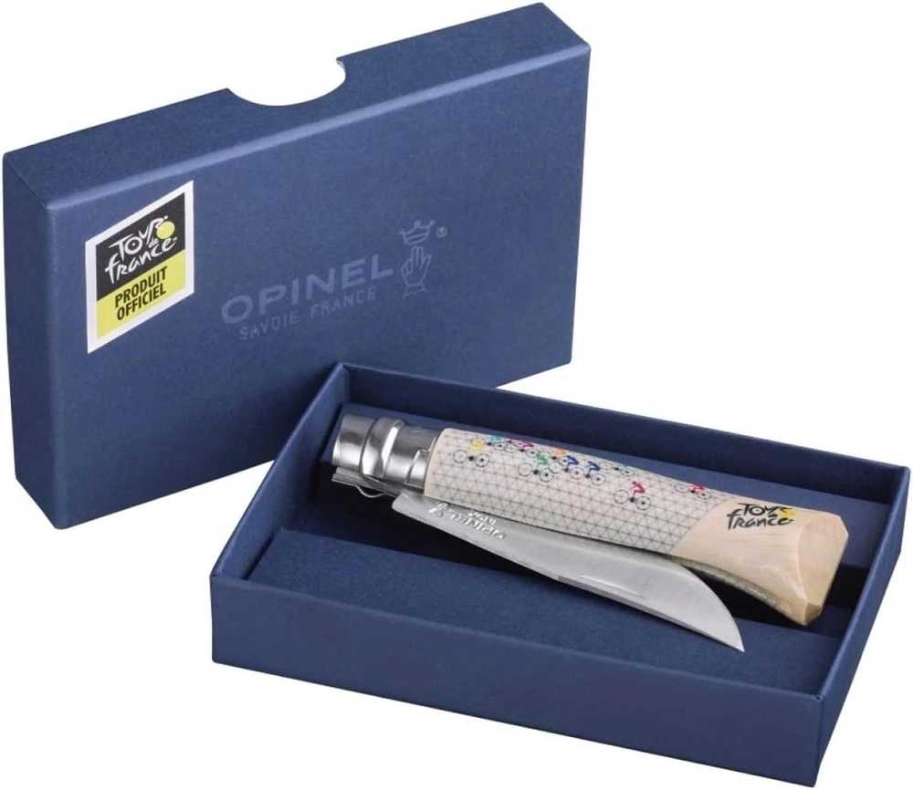 Opinel Zavírací nůž N°08, 8.5 cm, potisk Tour de France