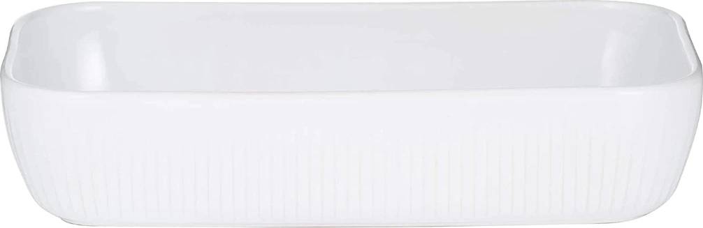 Mason Cash Linear Collection Zapékací mísa 30 cm, bílá