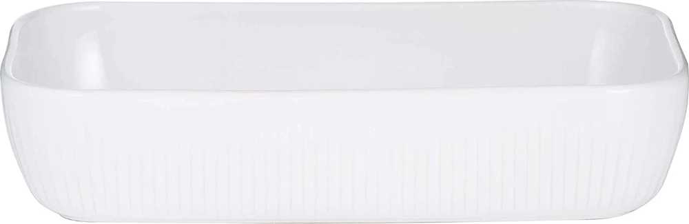 Mason Cash Linear Collection Zapékací mísa 30 cm, bílá