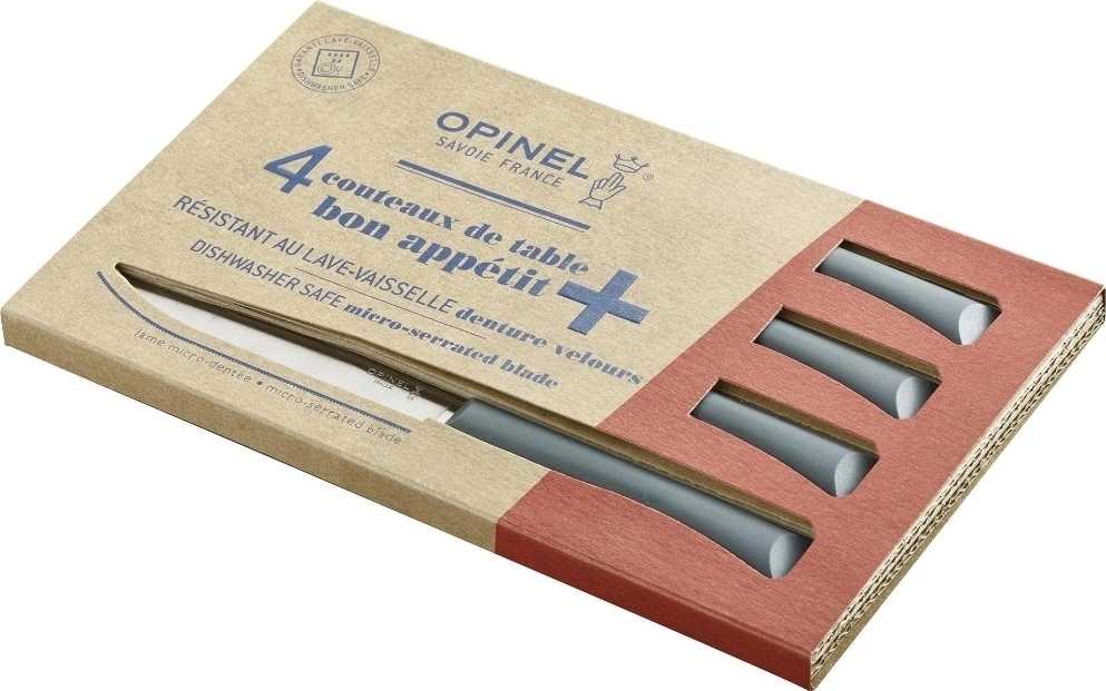 Opinel Bon Appétit Sada příborových nožů Bon Appétit 4 ks, antracitová