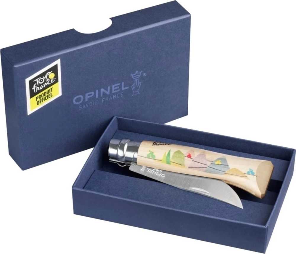 Opinel Tour de France Zavírací nůž N°08 Stainless Steel, 8.5 cm