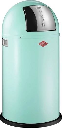 Wesco Pushboy Odpadkový koš 50 l, mátový
