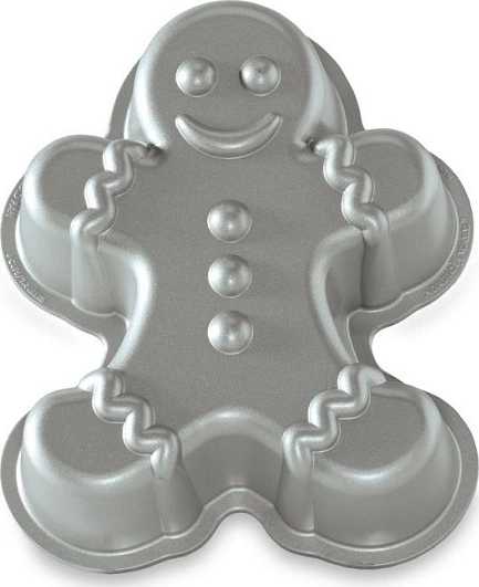 Nordic Ware Holiday Silver Collection Forma PERNÍČEK