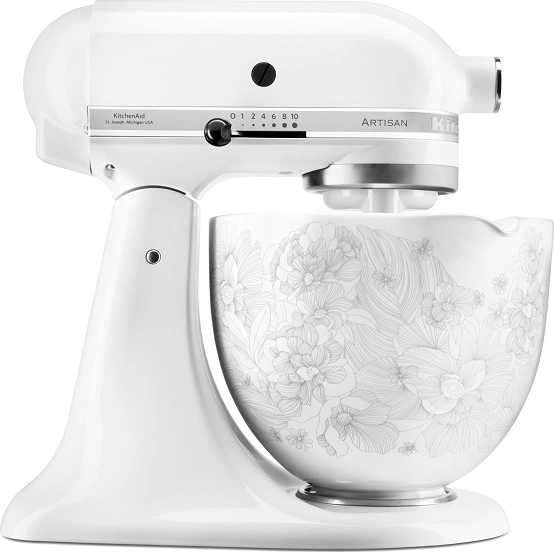 KitchenAid ARTISAN 5KSM156 Robot  bílá limitovaná edice