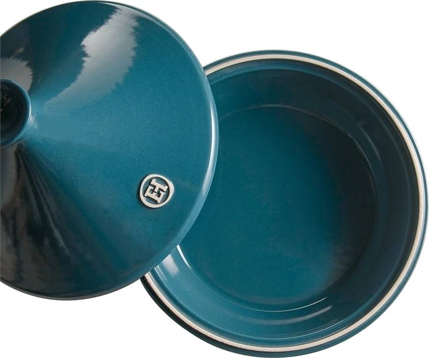Emile Henry Blue Flame Tajine 32 cm E-balení, modrá