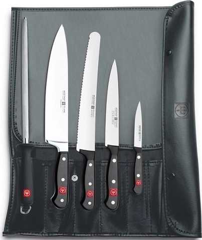 Wüsthof Kuchařská mapa s noži 5 ks