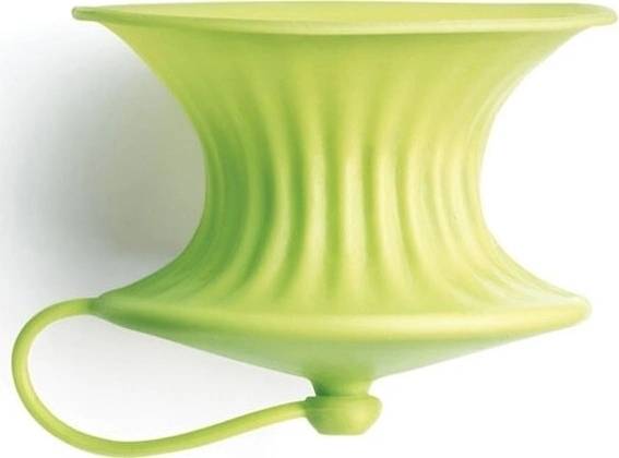 Lékué Silikonový návlek na mačkání citrónu, zelený