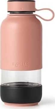 Lékué Láhev na vodu, Bottle to go, 600 ml, lososová