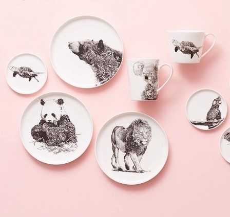 Maxwell & Williams Marini Ferlazzo Talíř "Panda velká" 20 cm