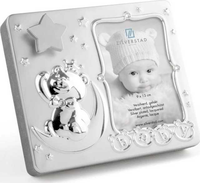 Zilverstad Fotorámeček hrací baby 9x13cm