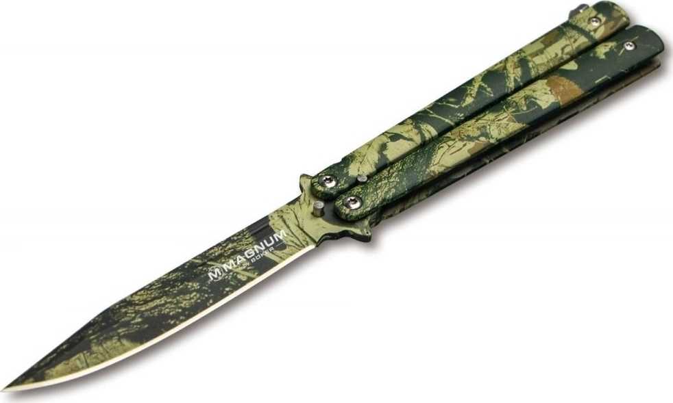 Böker Magnum Kapesní nůž Magnum Balisong Camo