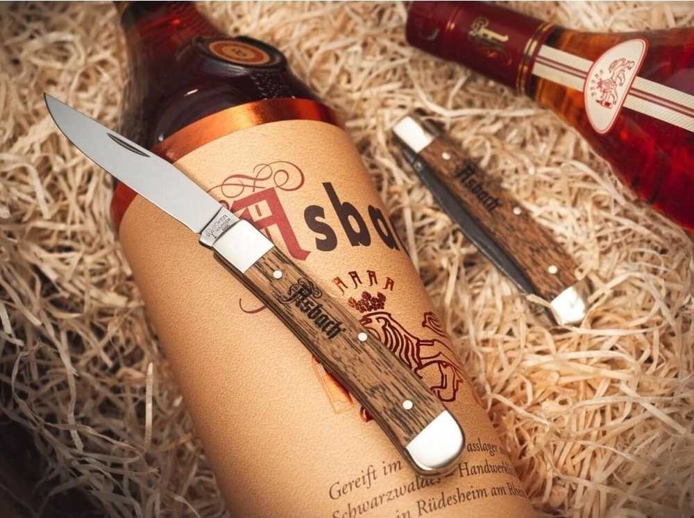 Böker Solingen Kapesní nůž Trapper Asbach Uralt