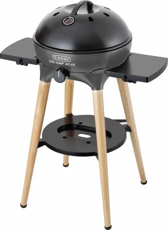 Cadac Citi chef Gril plynový Citi Chef 40 s podstavcem šedý