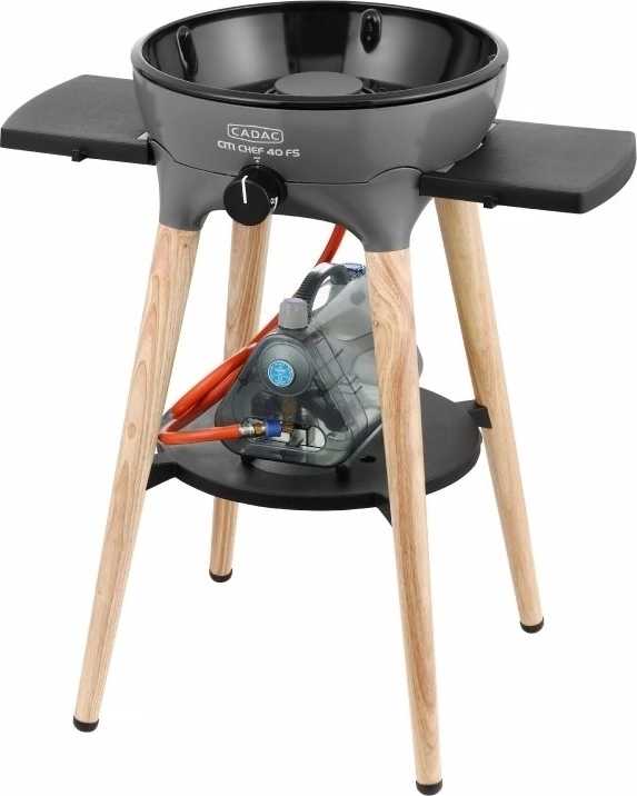 Cadac Citi chef Gril plynový Citi Chef 40 s podstavcem šedý