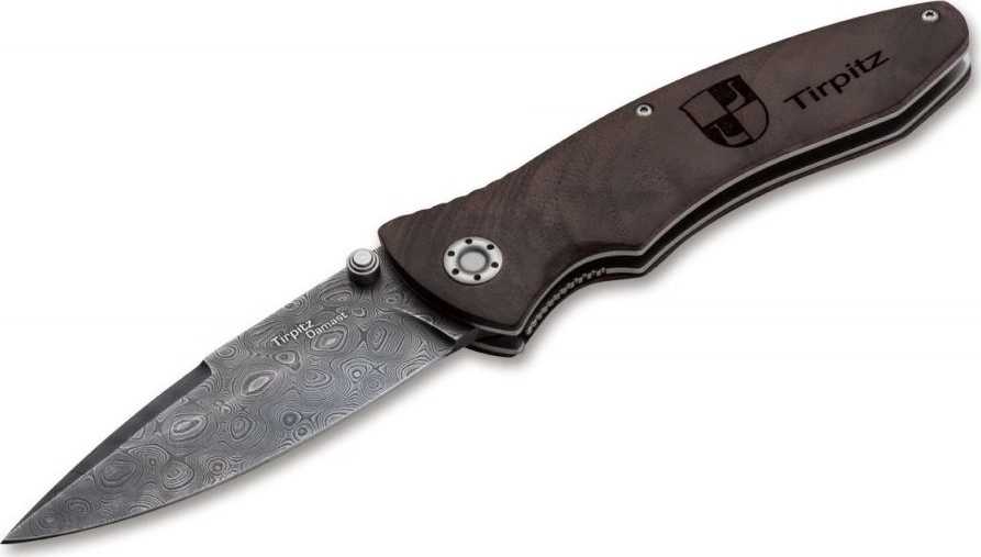 Böker Solingen Tirpitz-Damast Wood