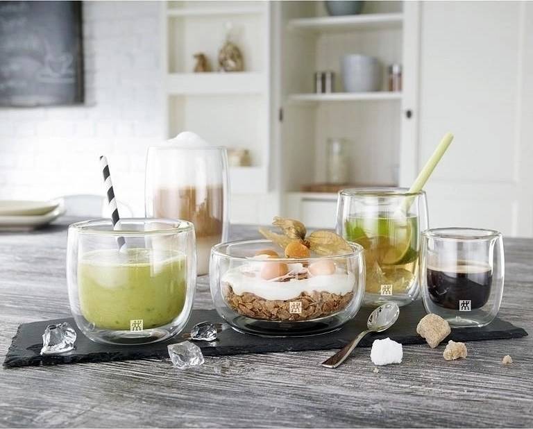 Zwilling Sorrento dvoustěnná sklenice na latte macchiato, 350 ml, 2 ks