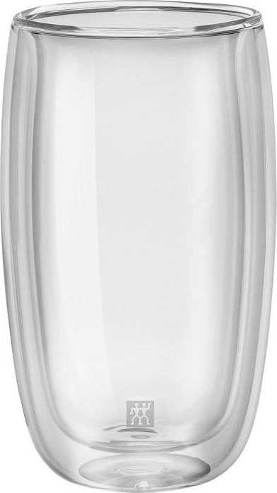 Zwilling Sorrento dvoustěnná sklenice na latte macchiato, 350 ml, 2 ks