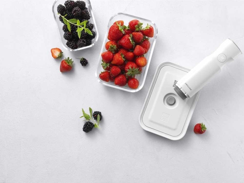 Zwilling Sada vakuovacích dóz Fresh & Save, 3 ks, skleněné