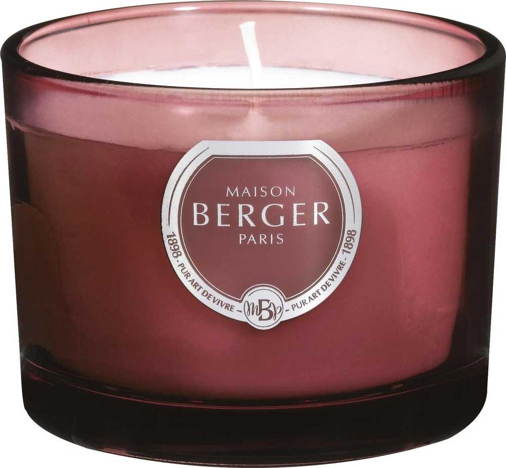 Maison Berger Paris Dárková sada Duo Mini Duality: aroma difuzér s náplní 80 ml + svíčka 80 g, Černá Angelika