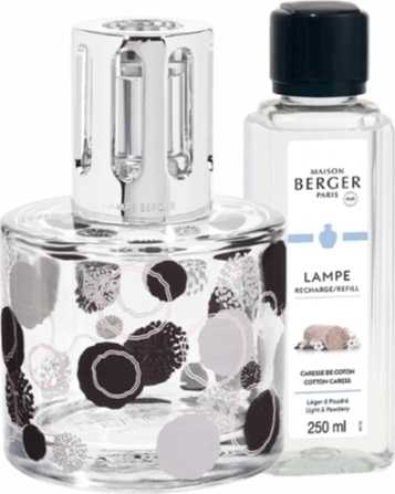Maison Berger Paris Dárková sada: katalytická lampa Pure Organic + Bavlněná péče, 250 ml
