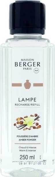 Maison Berger Paris Dárková sada: katalytická lampa Glacon béžová + Ambrový prach, 250 ml