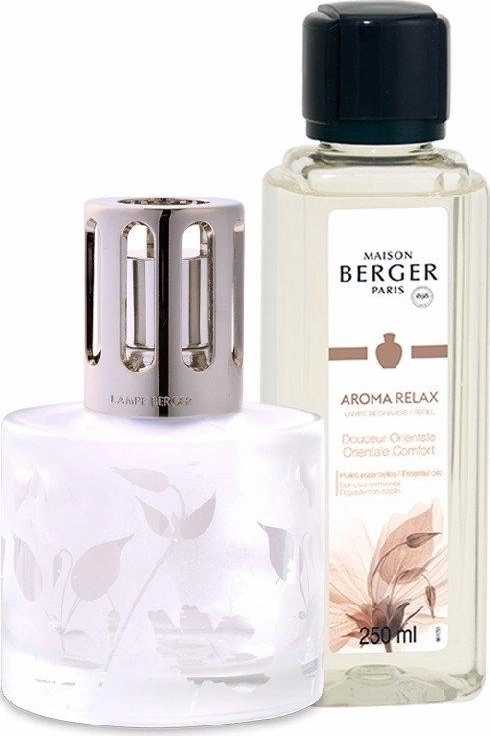Maison Berger Paris Dárková sada: katalytická lampa Aroma + Relax – Sladký orient, 250 ml