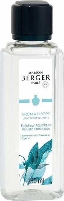 Maison Berger Paris Dárková sada: katalytická lampa Aroma + Happy – Svěžest vody, 250 ml