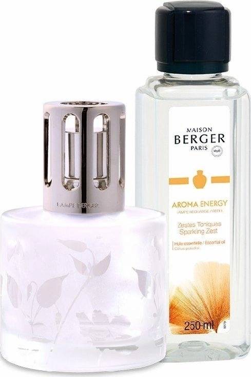 Maison Berger Paris Dárková sada: katalytická lampa Aroma + Energy – Čerstvé tonikum, 250 ml